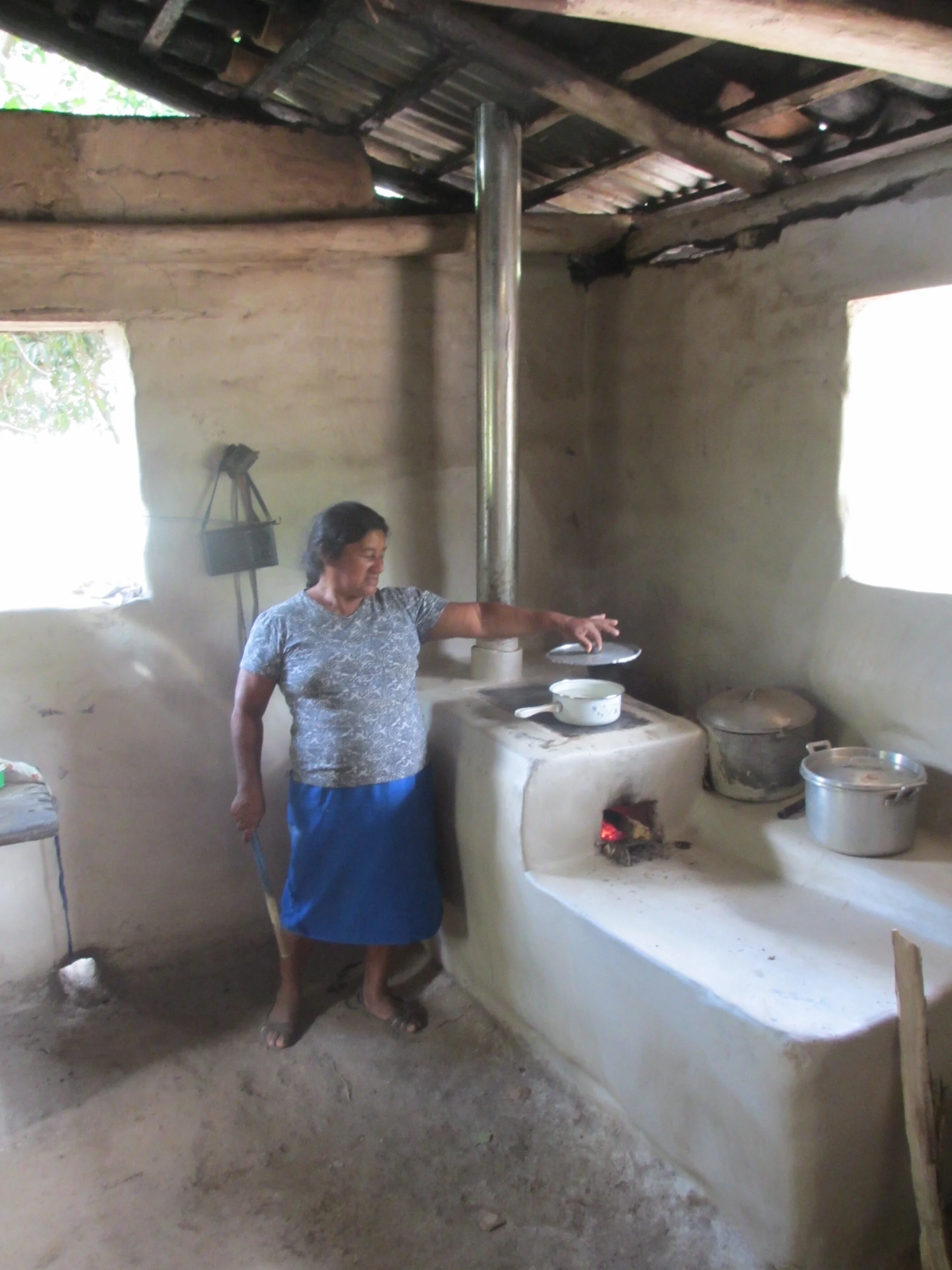 Renaulda's Improved Cookstove Means Cleaner Indoor Air and No Soot