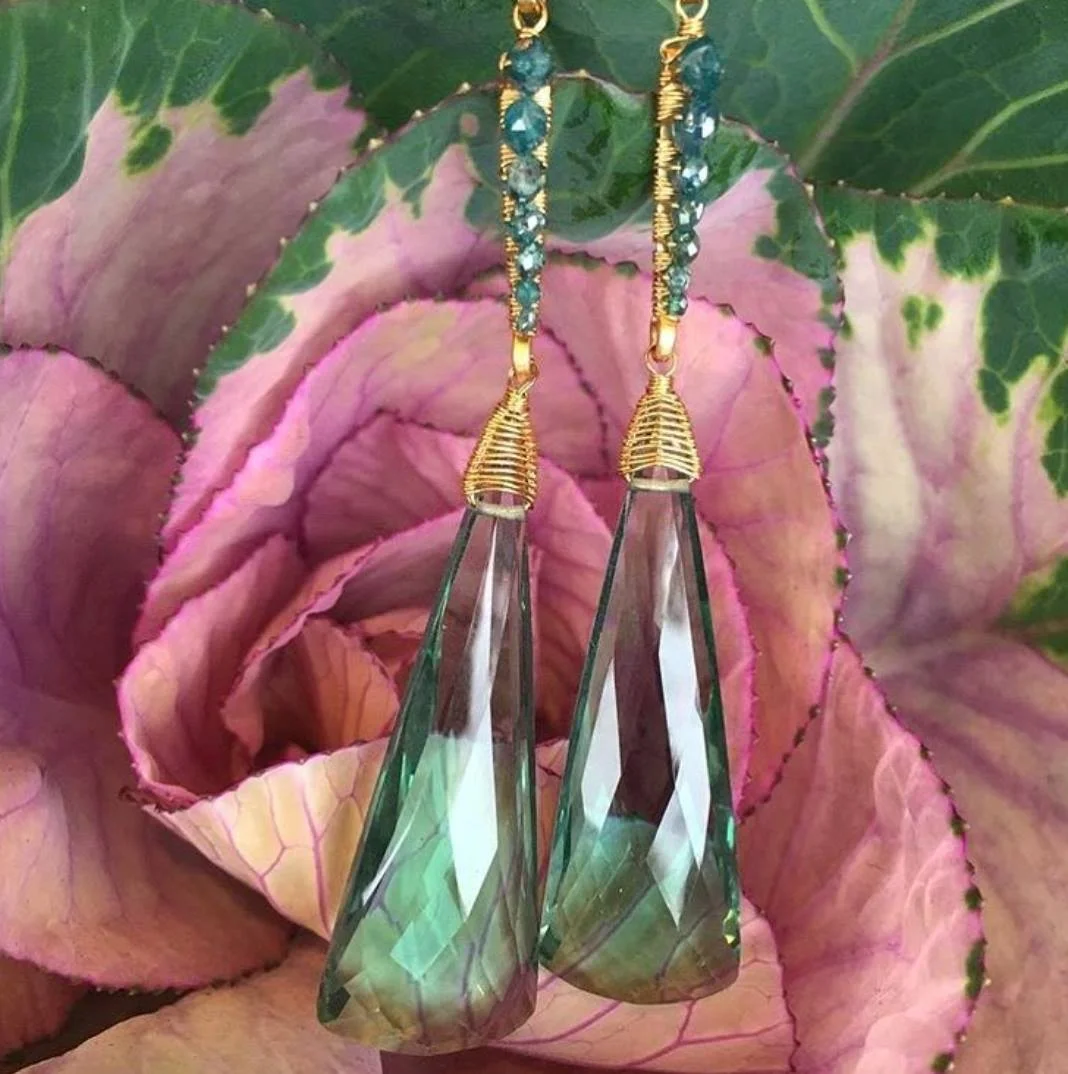 Dana Kellin drop earrings