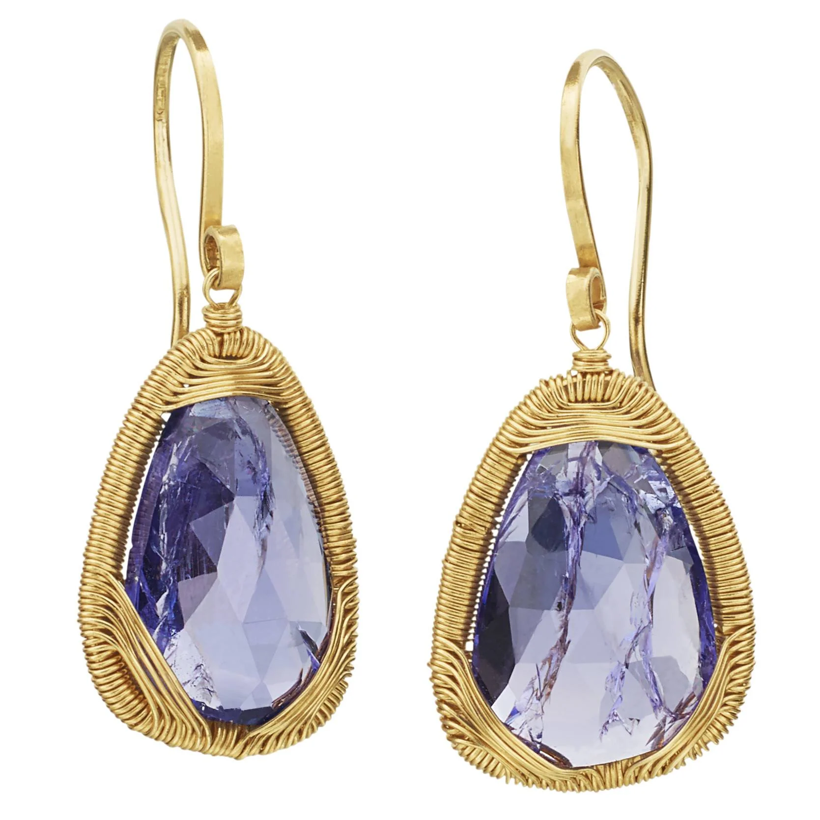 Dana Kellin wrapped earrings