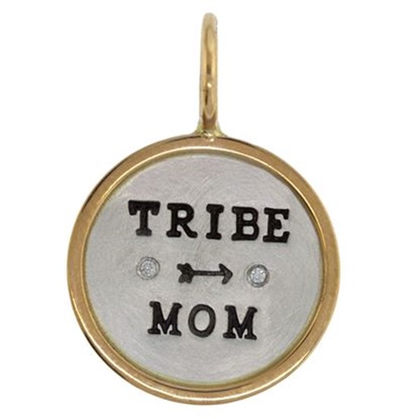 Heather B. Moore personalized jewelry features a freehand technique where each character is hand stamped.