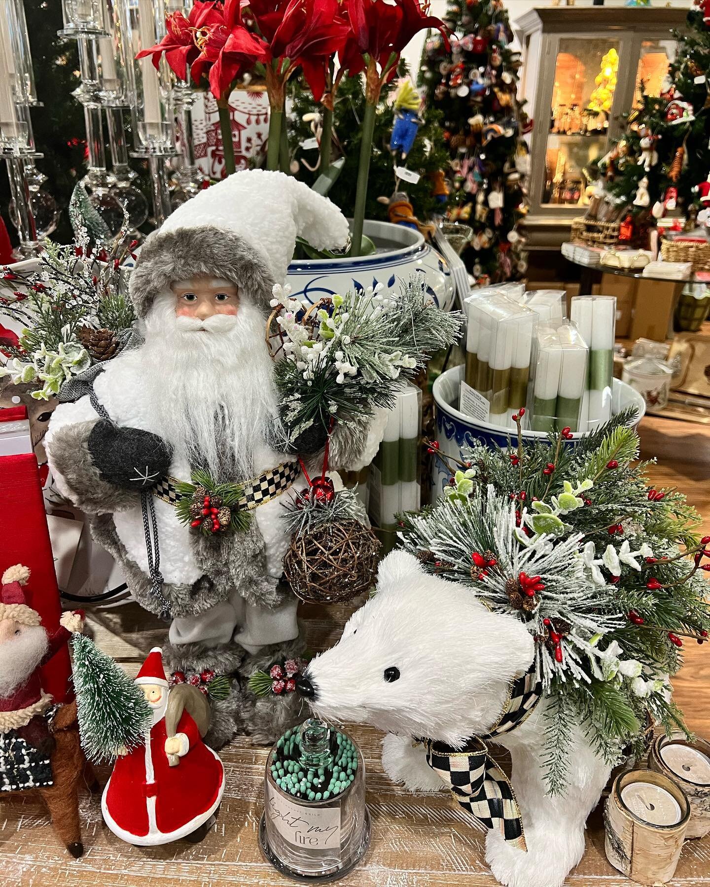 🎄❤️🎄Nothing says the holidays @figleafoh quite like our exclusive Santa&rsquo;s and winter woodland friends. Arriving daily, to escape the chill outside, we have been eagerly and warmly welcoming our newest pals. As every year @figleafoh, these are