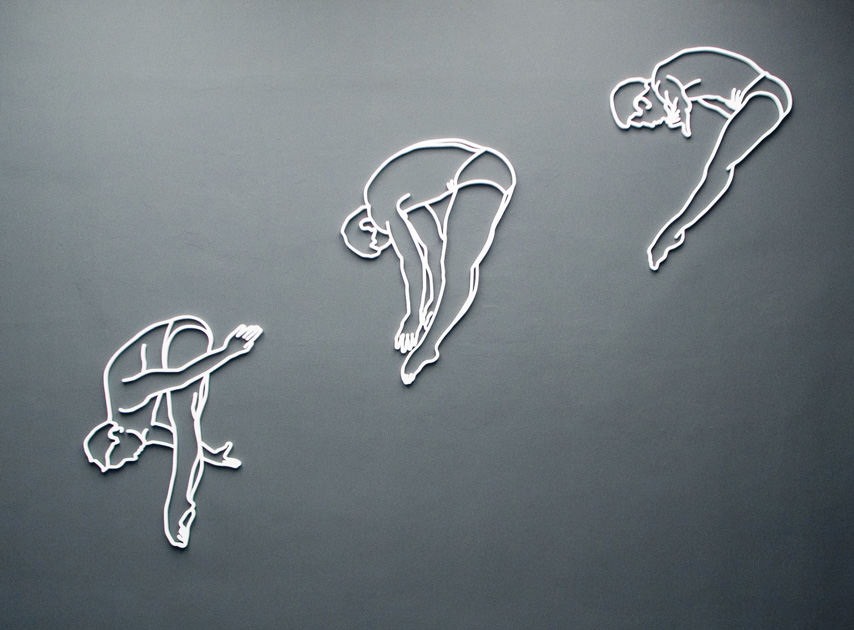 Coloso, Gimnastas / Clavadistas, dimensiones variables