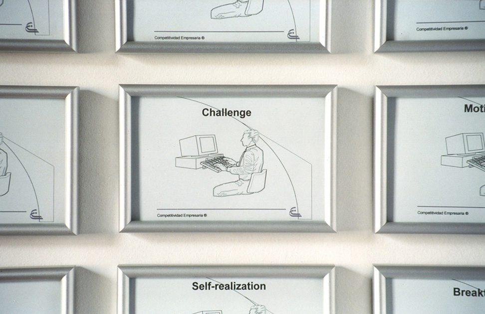“Great expectations” (1999). Instalación, dimensiones variables
