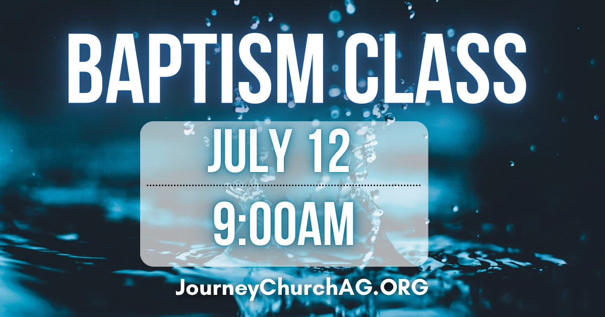 Baptism Class