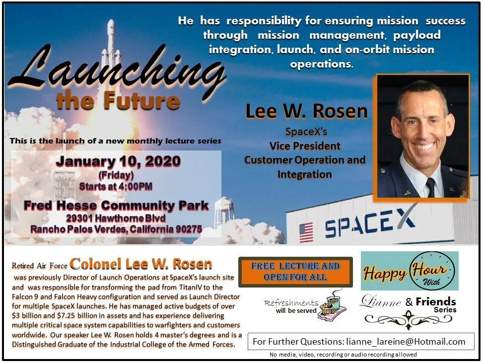 Lianne & Friends Present: Launching the Future with Lee W. Rosen ...