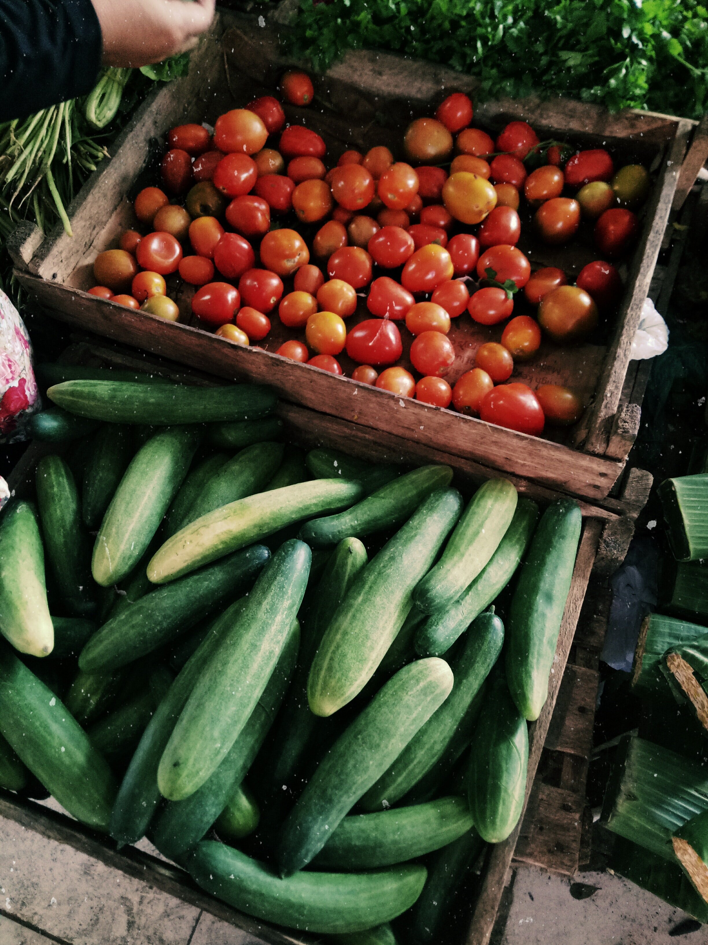 photo-of-cucumbers-and-tomatoes-in-wooden-crates-1691180.jpg