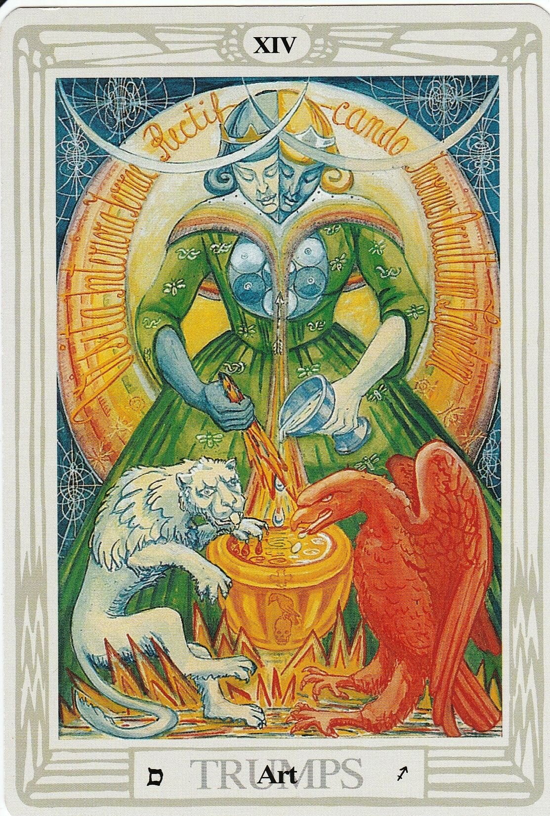 Temperance Message Tarot Cards Temperance
