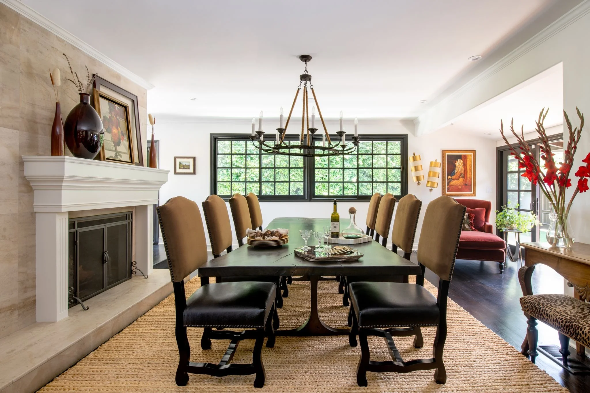 Dine &amp; Shine - MC Design By Local Interior Designer Megan Dufresne (ASID)