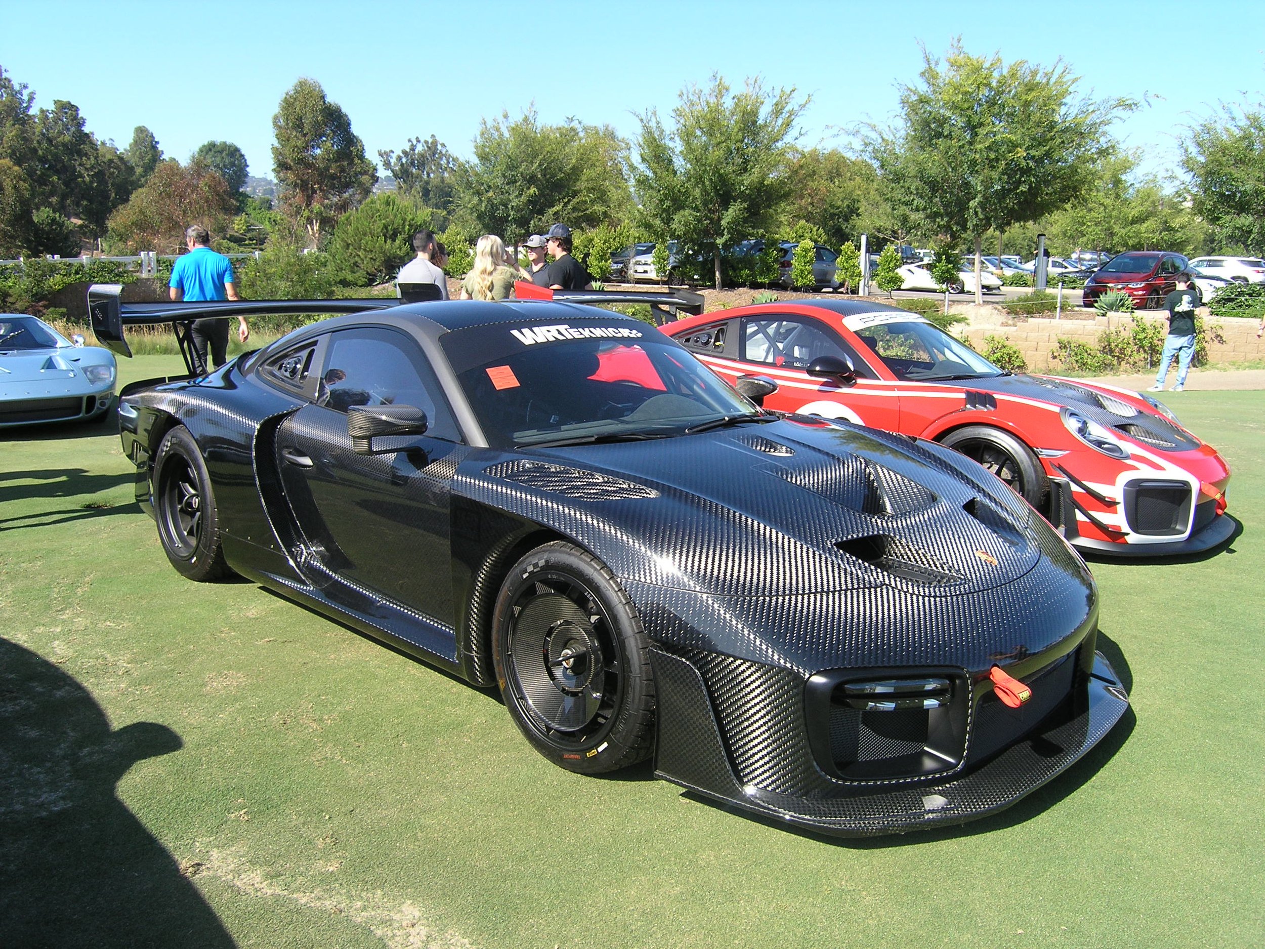 An example of carbon fiber body panels