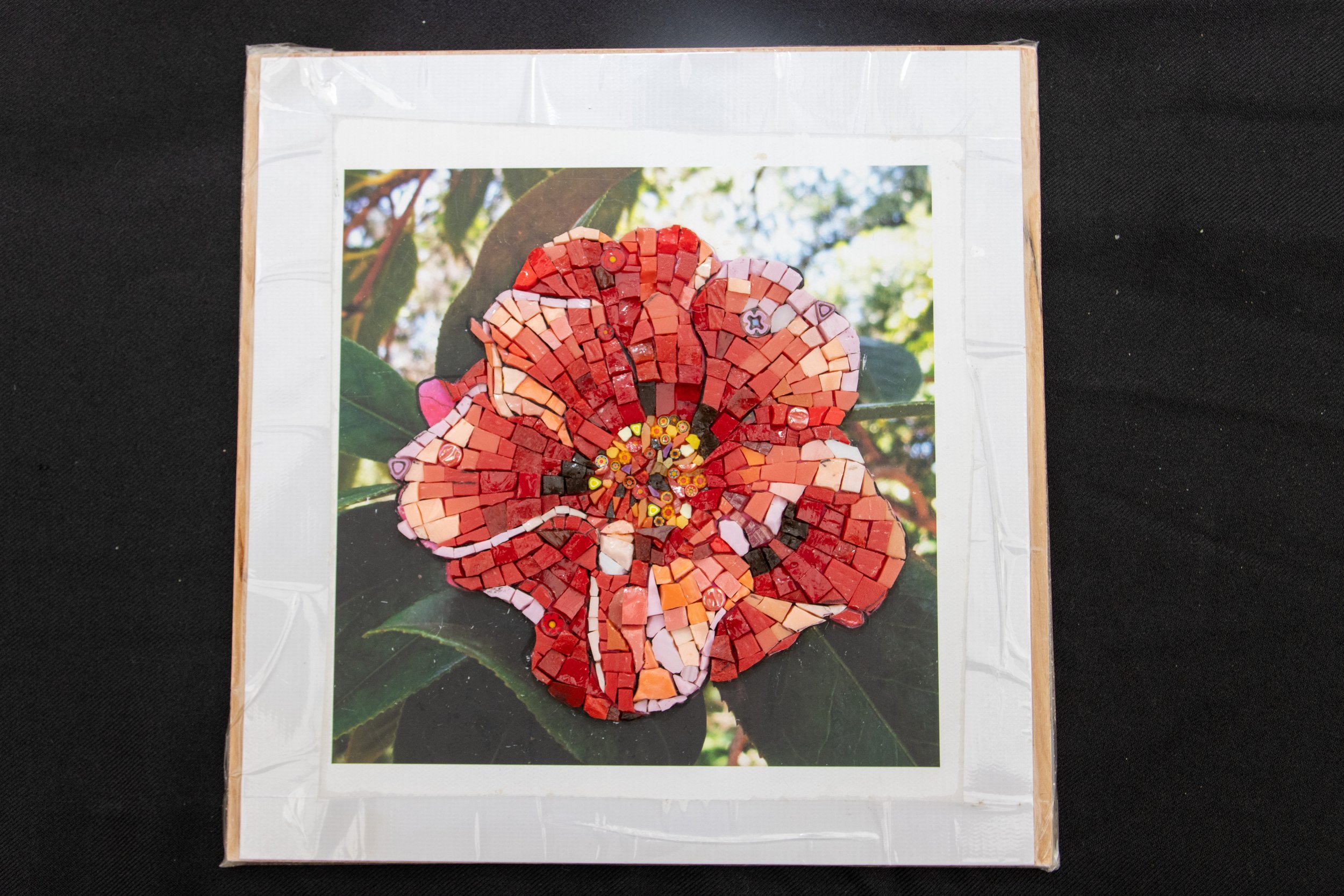 Hibiscus by L. Durini Mosaic Studio