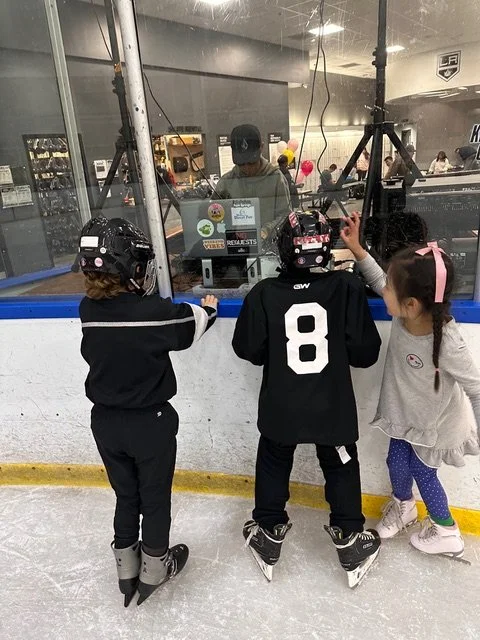 Skate to the Beat: LA Kings and Local DJ Bring Roller Rink Nostalgia to the Ice
