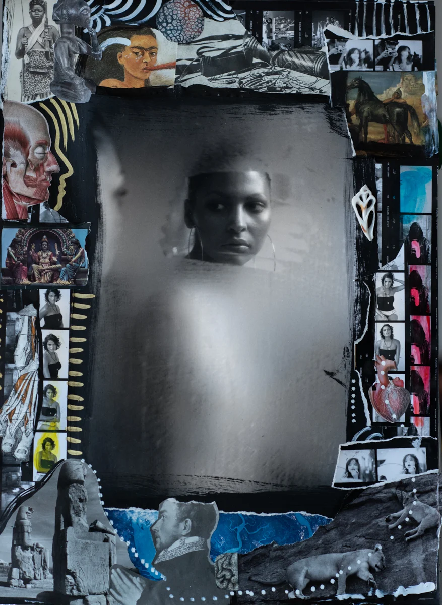 Melinda & the Mirror 2012 by Delphine Diallo