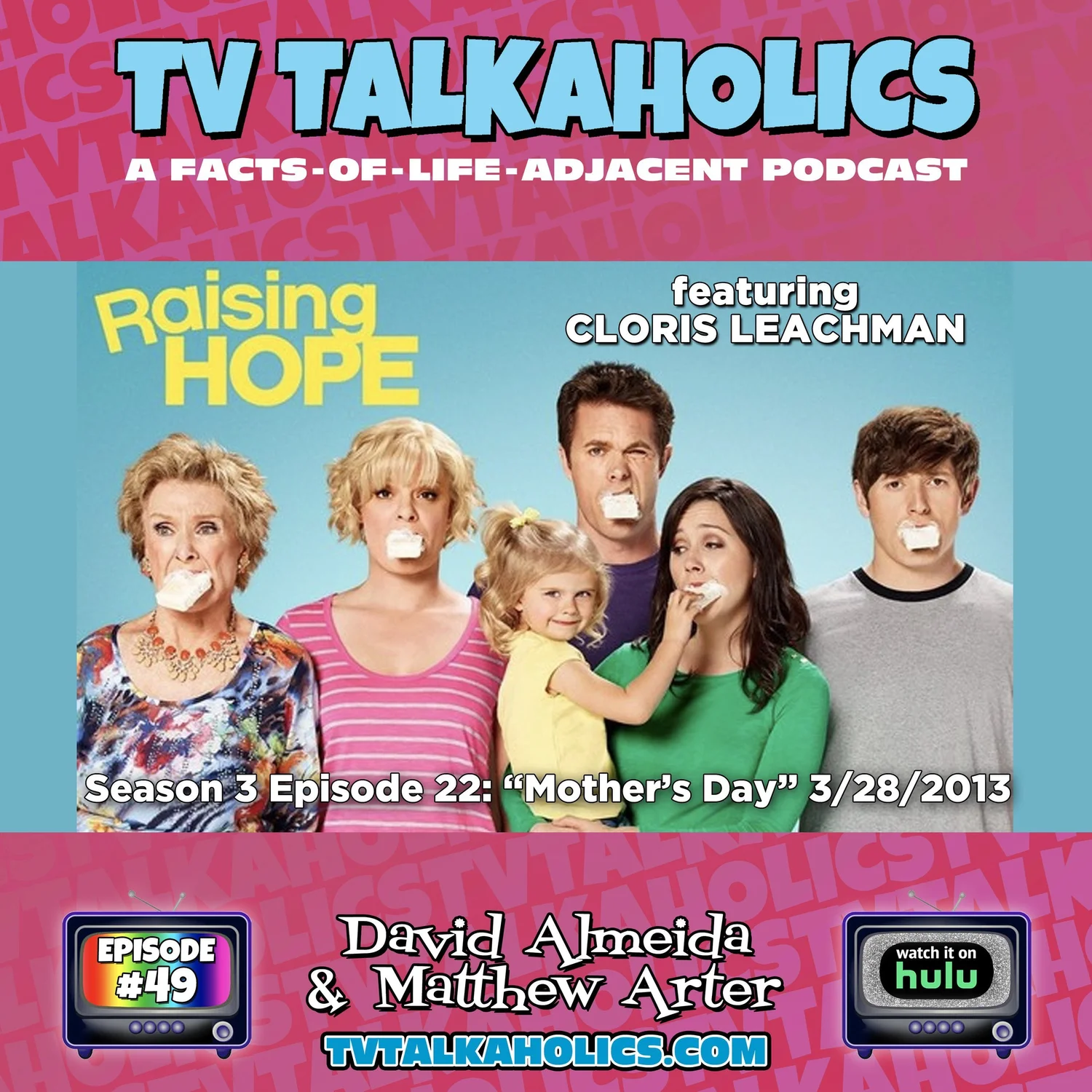 TVT 049. “Raising Hope” ft. Cloris Leachman episode artwork
