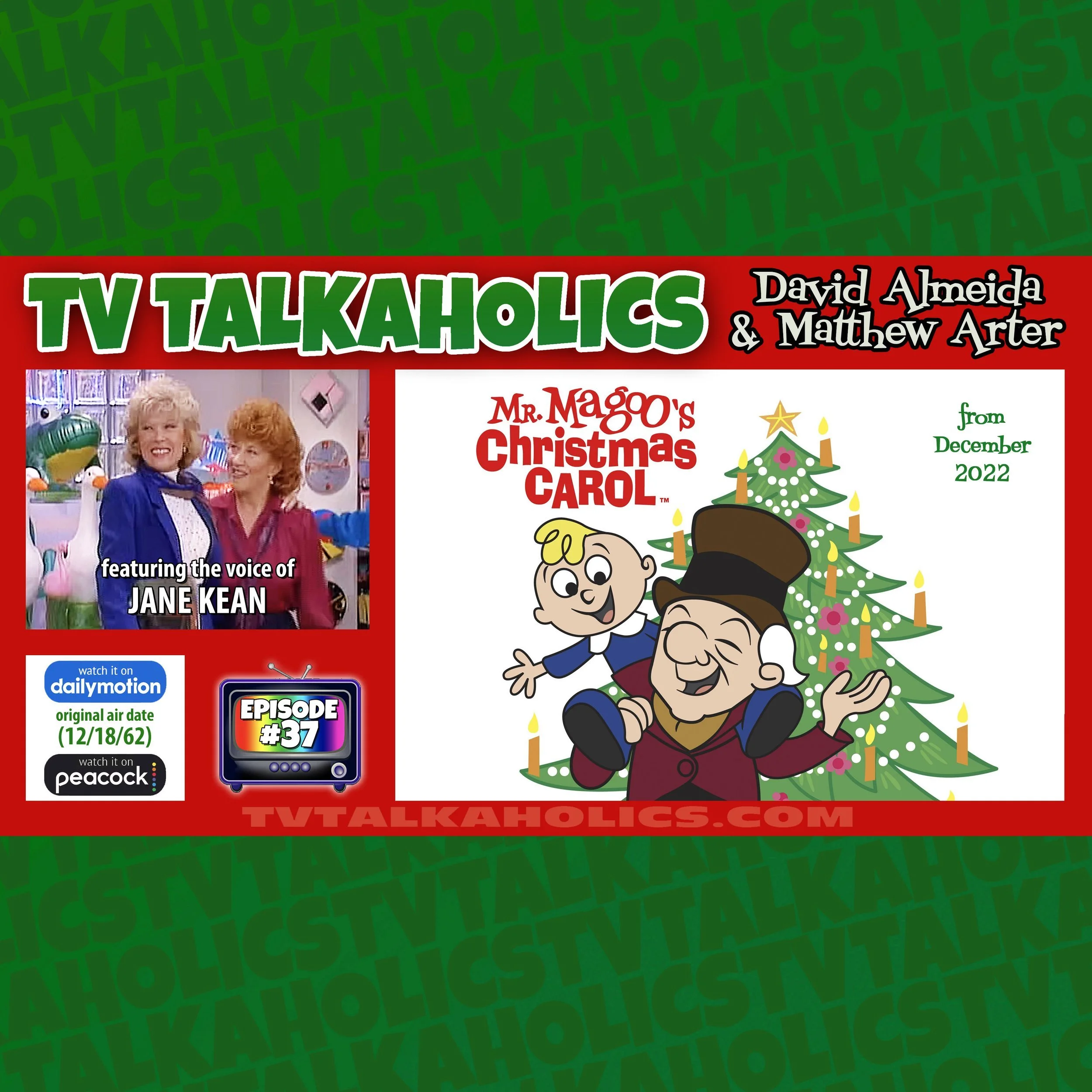 TVT 037. “Mr. Magoo’s Christmas Carol” ft. Jane Kean