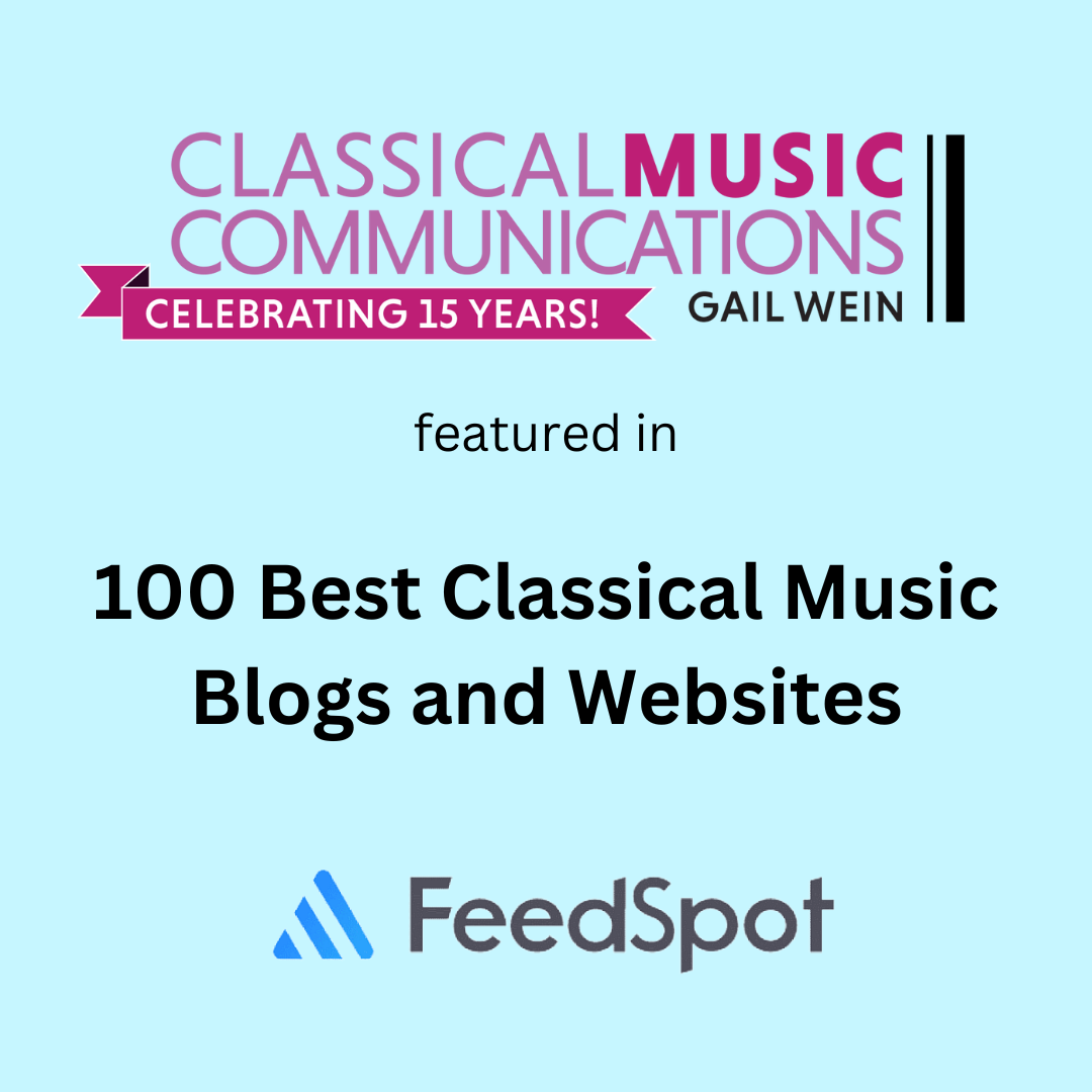CMC named Top Classical Music Blog