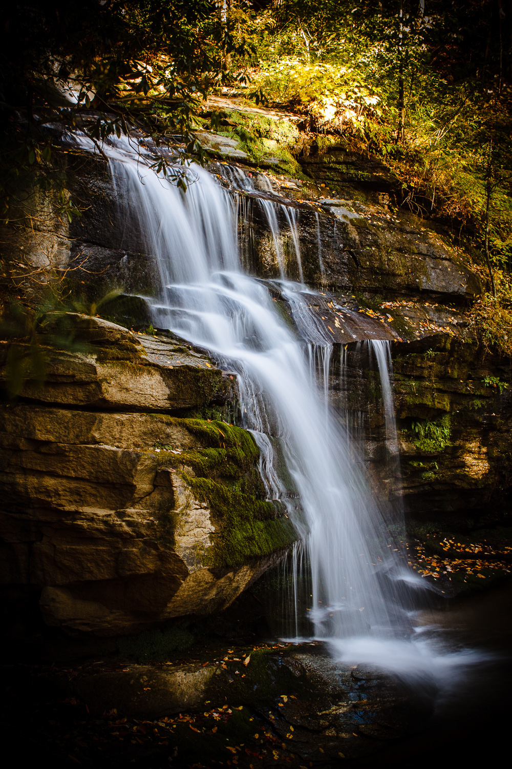 Standing Rock Falls -- A beautiful waterfall near the sanctuary Photography by Mela