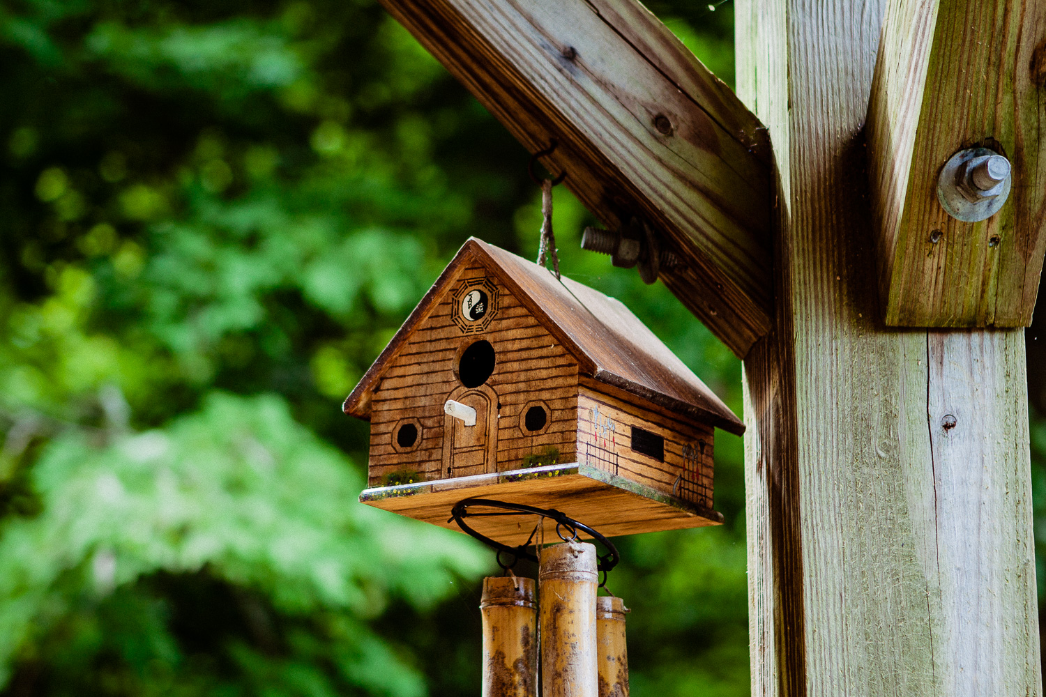 Bird house version of Tao Mountain Sanctuary