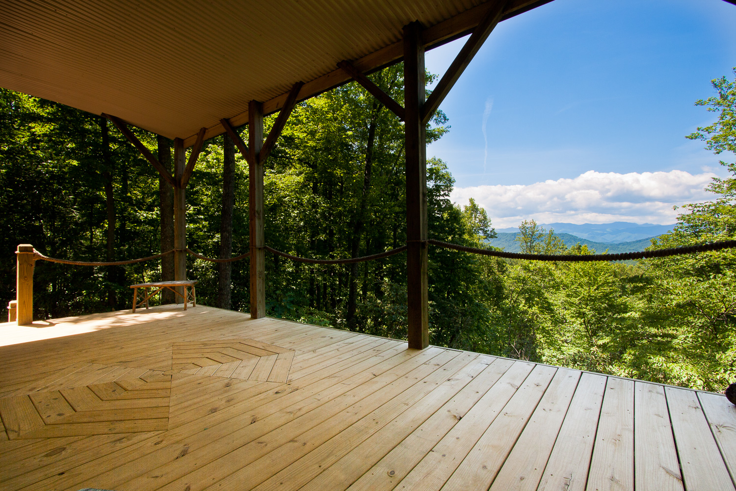 Training Deck at Tao Mountain Sanctuary