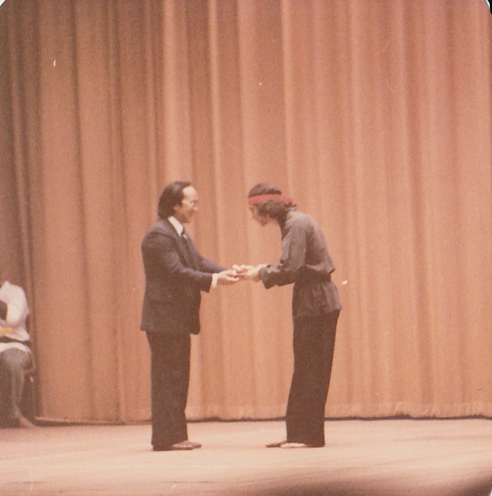 Master Paolillo at the John Hancock Hall in 1976. Boston, MA.
