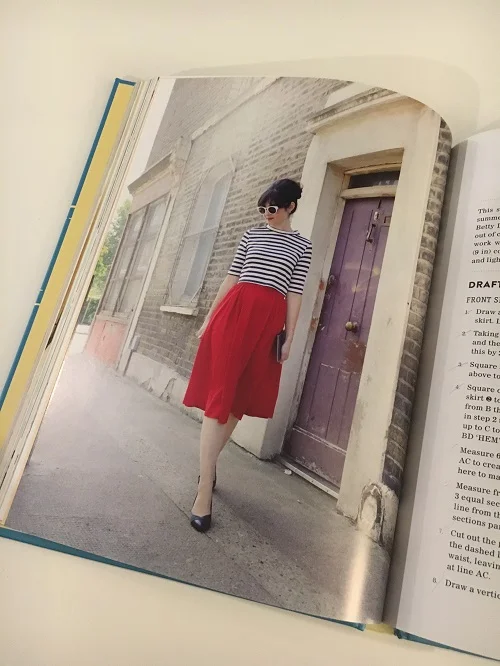 The box pleat skirt from Sew Over It Vintage