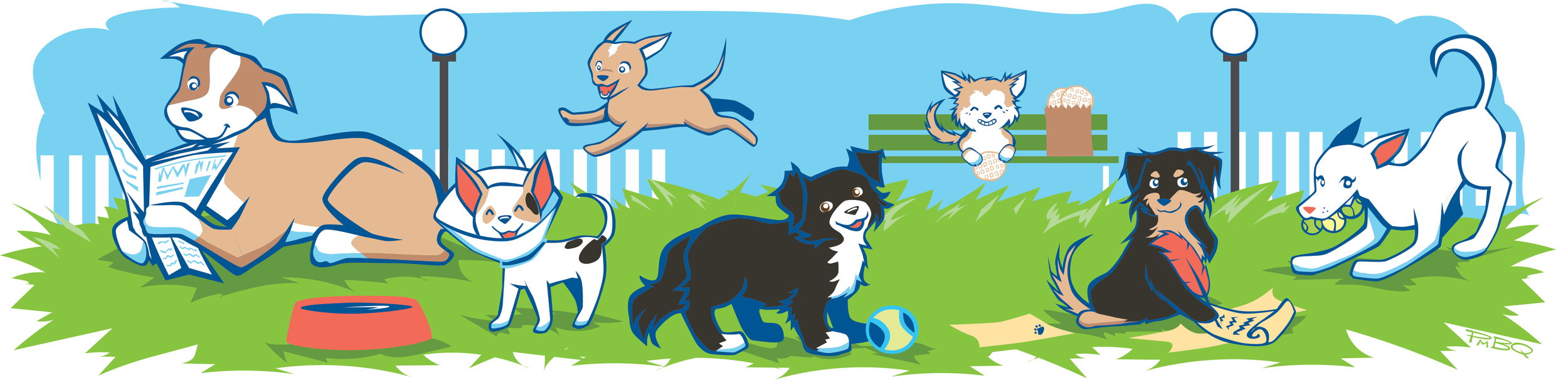 Pups of Silicon Valley Pet Project at Pup Plaza