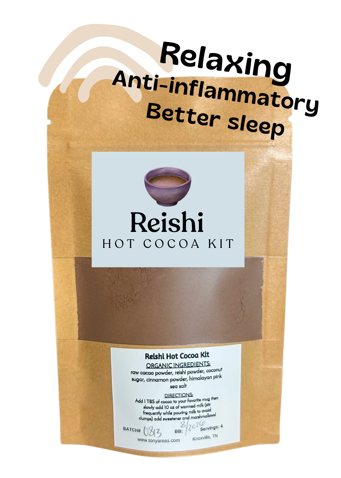 Reishi Hot Cocoa Kit