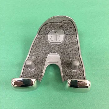 Cementless porous surface of a Total Knee
