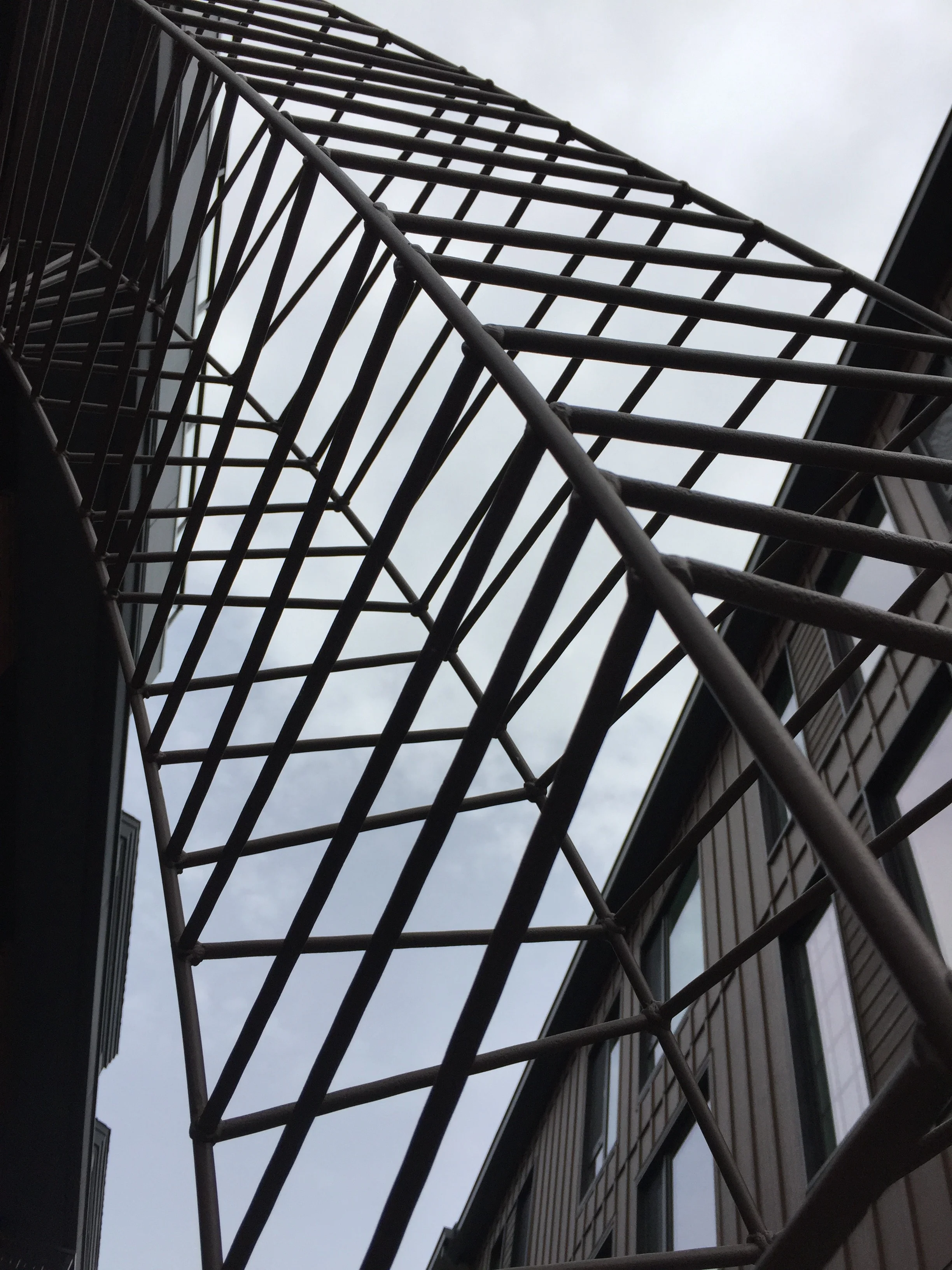 The Windward Apartments detail "the Oregon Furnace Archway"