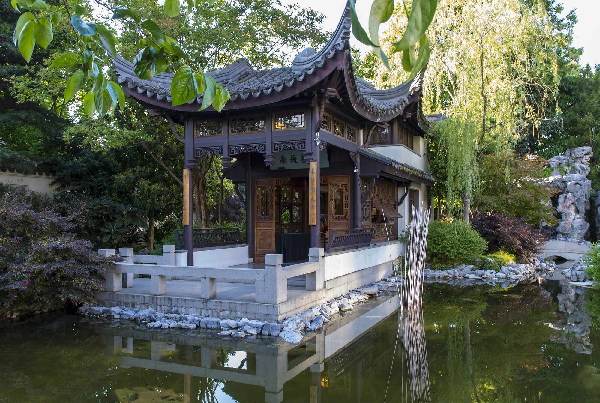 Lan Su Chinese Garden, Portland, Oregon, 2018.