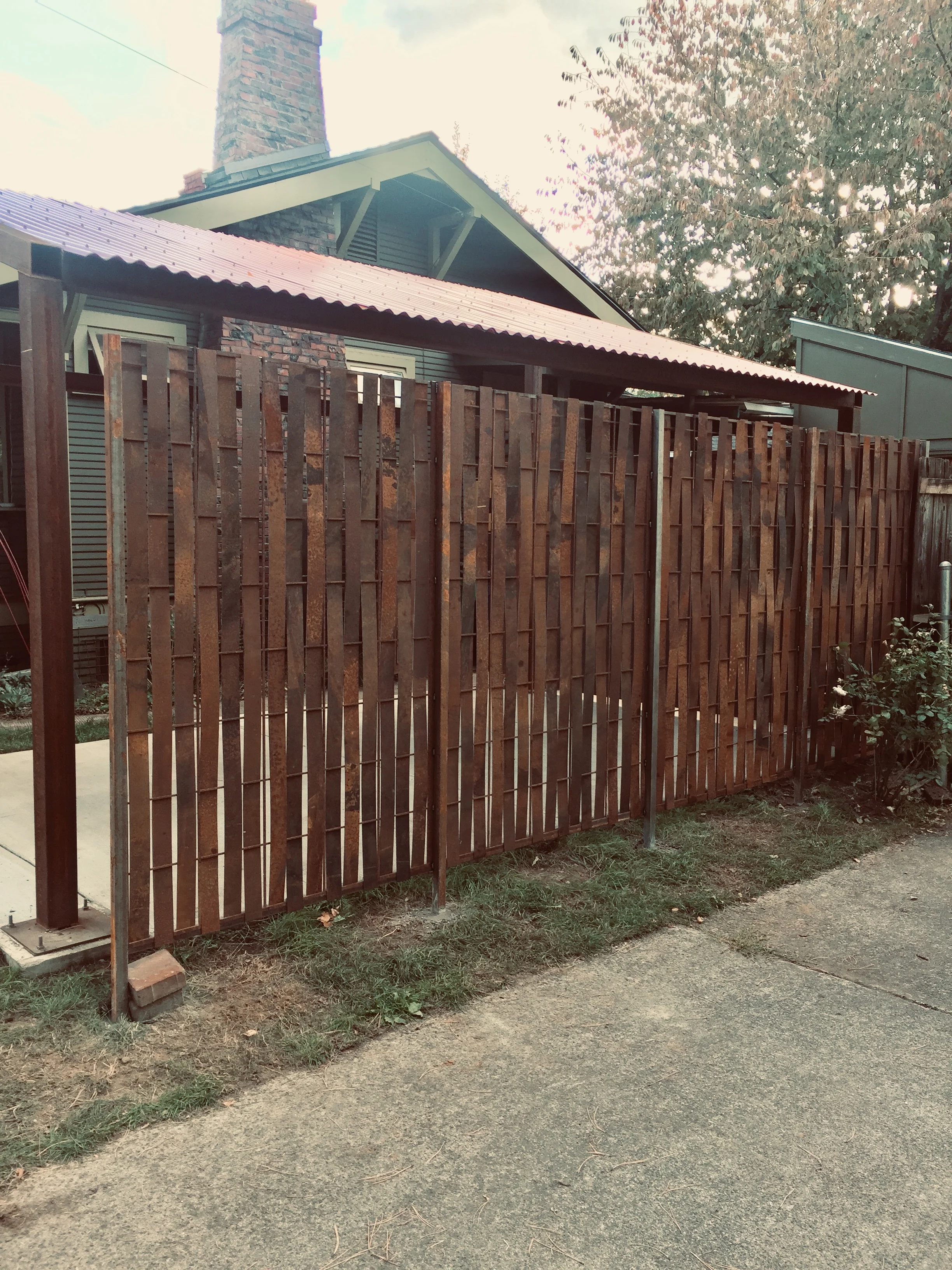 basket weave style wall