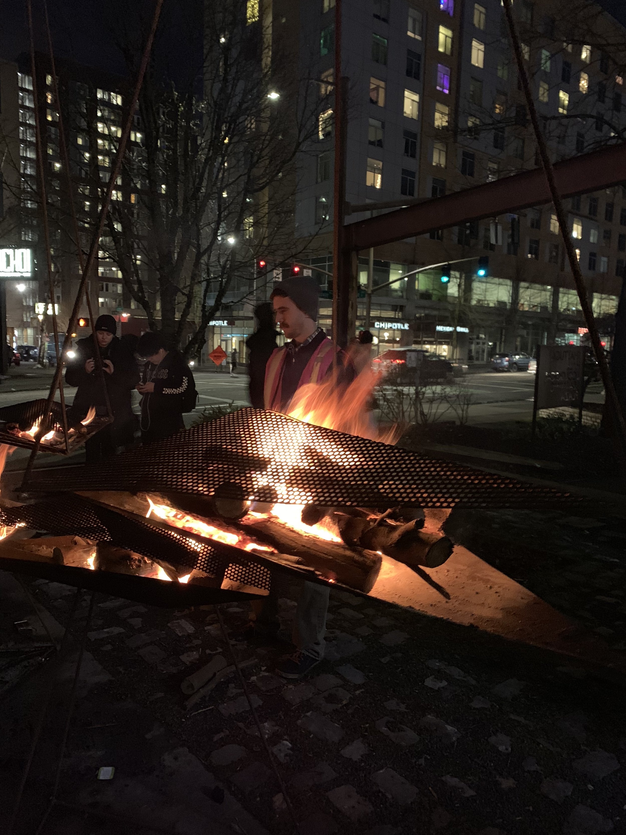 Paper Airplane fire pits
