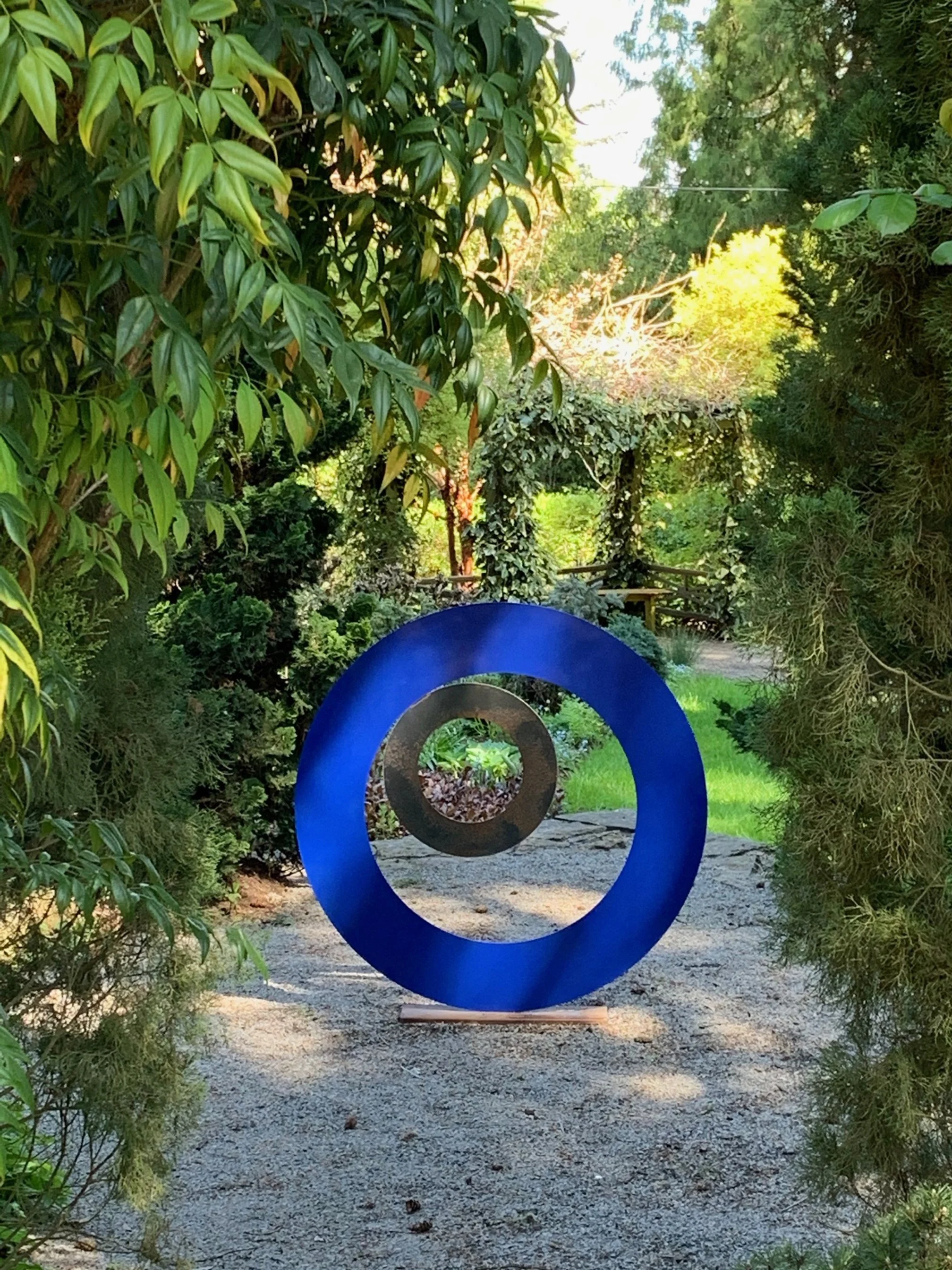 Blue circle