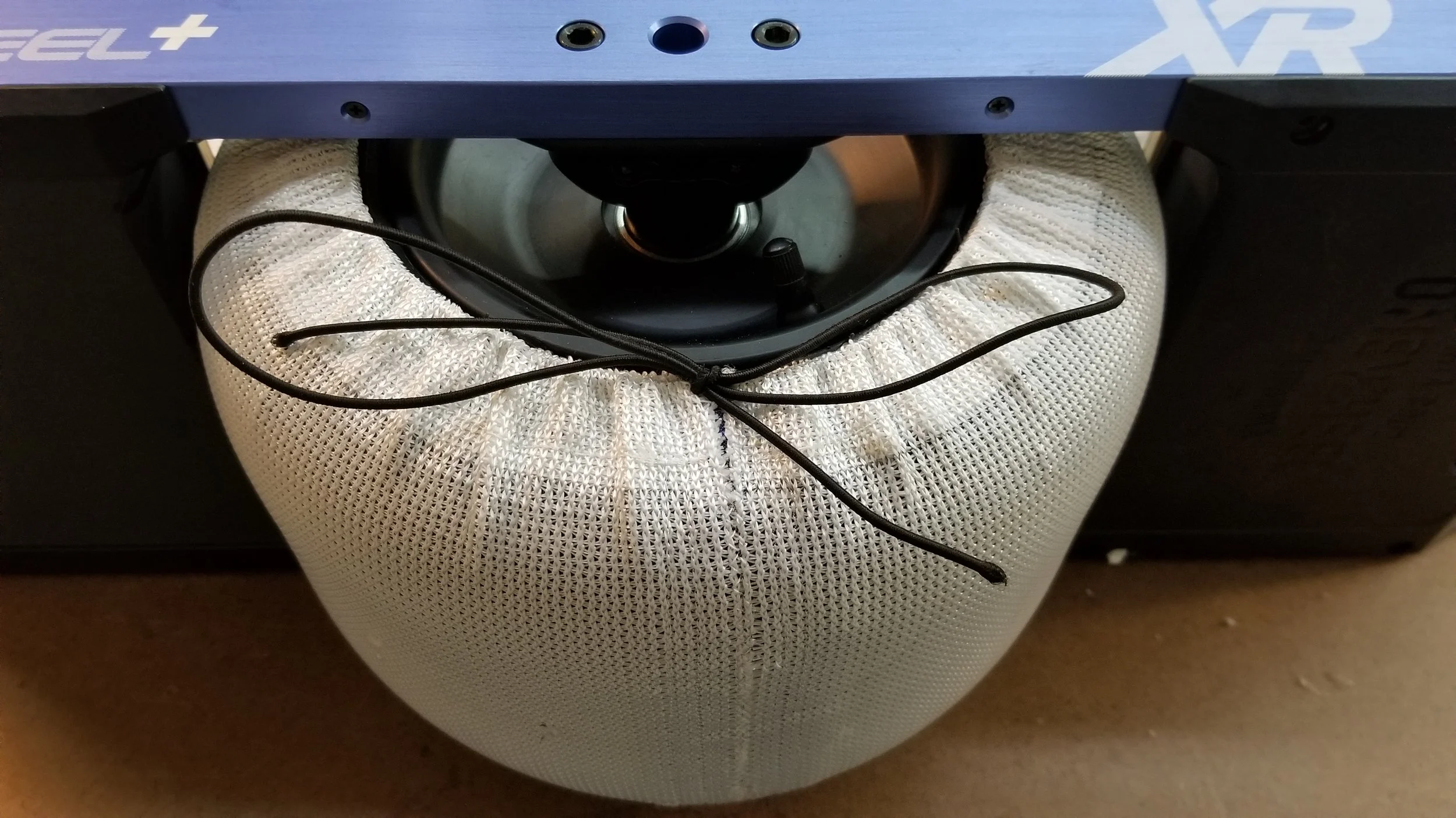 Tighten Partially and bow knot