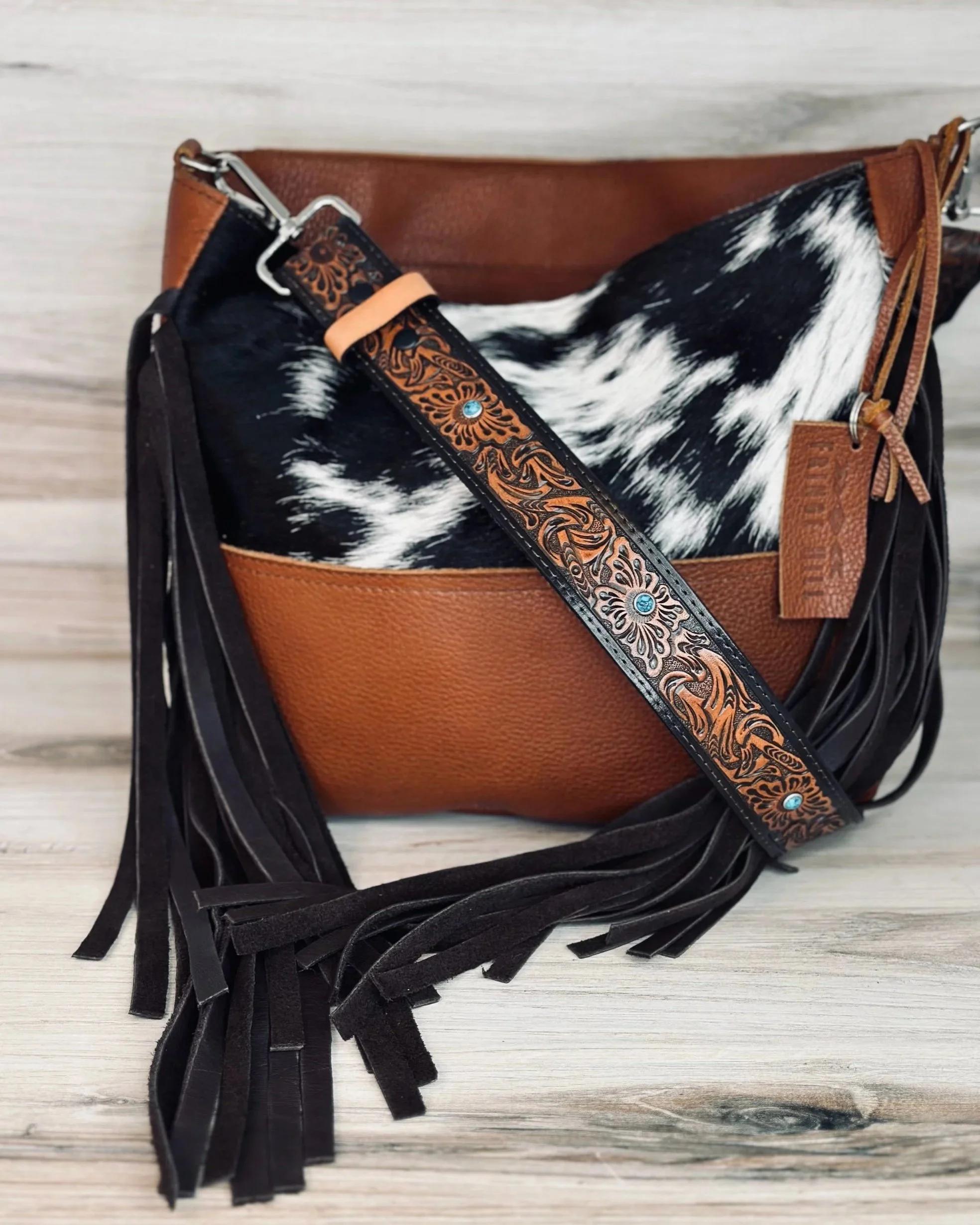 Saddle Cowhide Stone