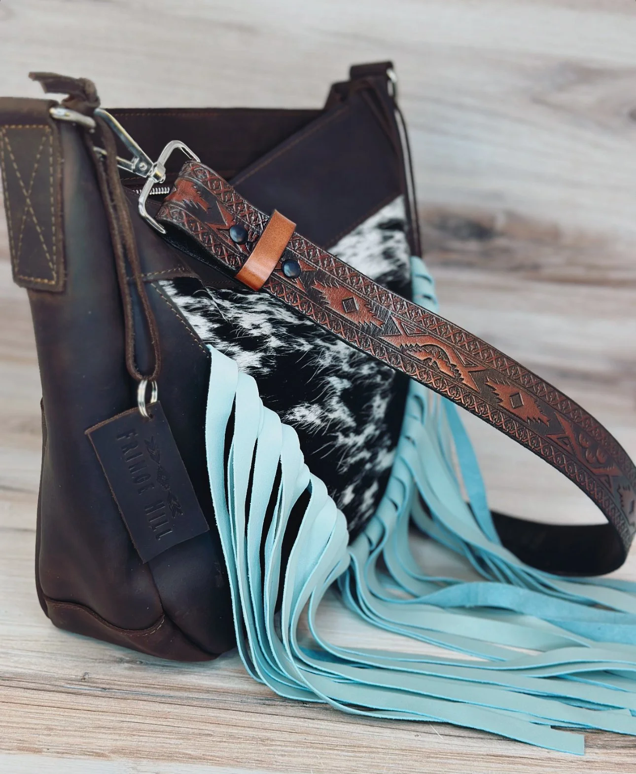Saddle Turquoise Tribe — Fringe Hill Design