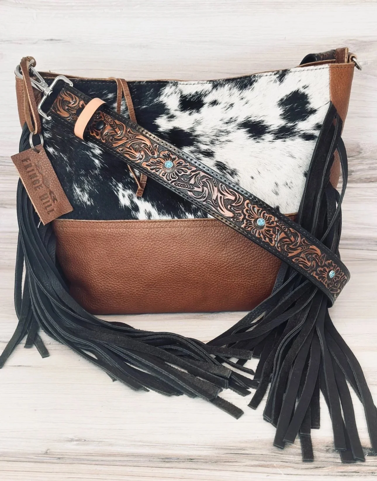 Saddle Cowhide Stone