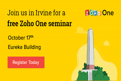 zoho one all in one platform software free training orange county startups council oc startup council
