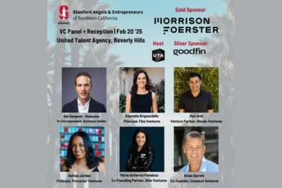 Stanford Angels & Entrepreneurs of Socal VC Panel + Reception 2/20/25