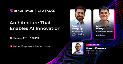 OC CTO Talks presents: Architecture That Enables AI Innovation 1/21/26