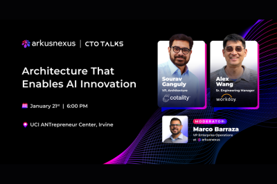OC CTO Talks presents: Architecture That Enables AI Innovation 1/21/26