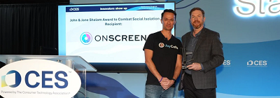 Yorba Linda's ONSCREEN Inc Announces Shalam Award Win at CES 2026