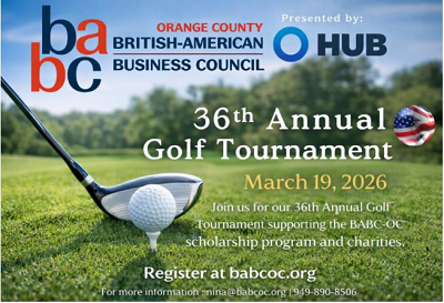 36th Annual Golf Tournament 3/19/26