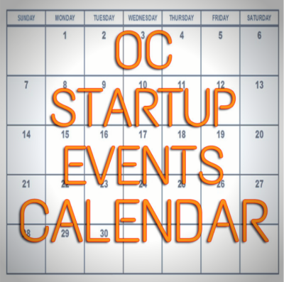 OC Startups Events Calendar - Have you seen it?