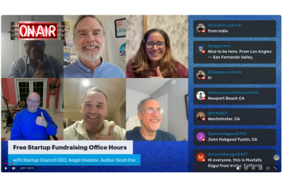 Free Startup Fundraising Video Office Hours Q&A with Angel Investor Scott Fox! 3/31/26