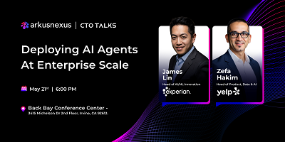 OC CTO Talks Presents: Deploying AI Agents At Enterprise Scale 5/21/26
