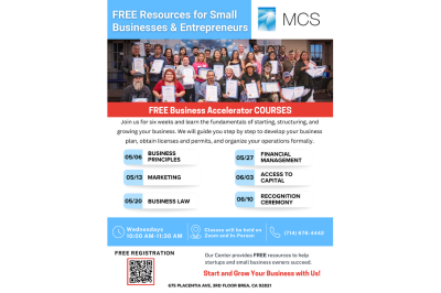 Business Accelerator Program | Wednesdays, 5/6/26-6/10/26