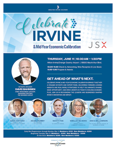 Celebrate Irvine &amp; Mid-Year Economic Calibration 6/11/26