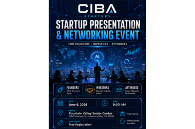 CIBA Startups: Startup Presentation and Networking Event 6/6/26