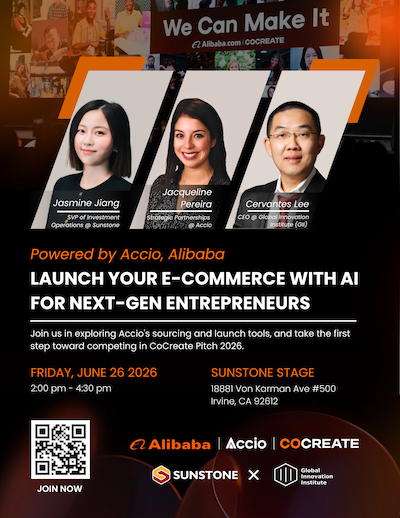 Launch Your E-Commerce with AI: Accio by Alibaba for Next-Gen Entrepreneurs 6/26/26