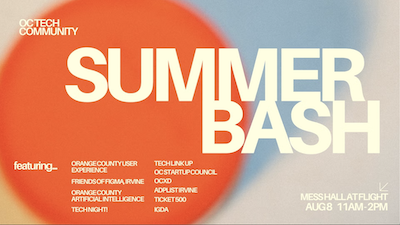 OC Tech Summer Bash 8/8/26